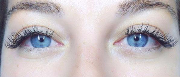 Classic lash extensions results