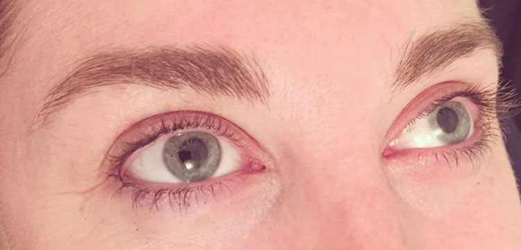 High def brows treatment - before