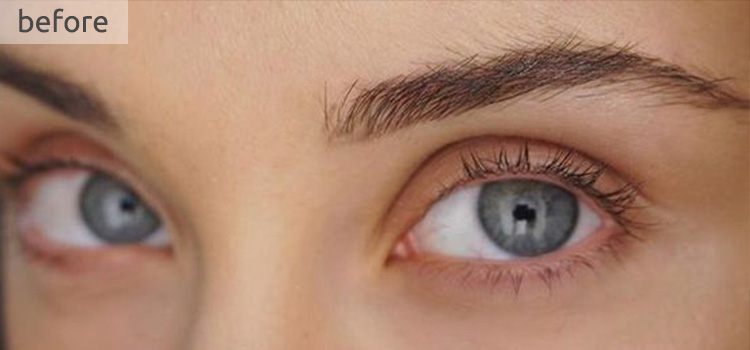 Russian volume lash extensions - before