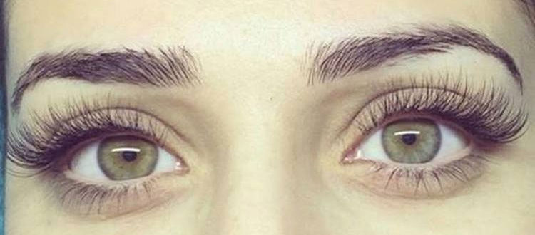 Russian volume lash extensions